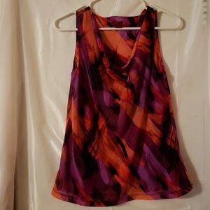 212 Collection Brand Cowl Neck Tank